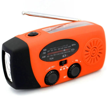 Emergency Solar Hand Crank Radio & Power Bank - InspiredGrabs.com